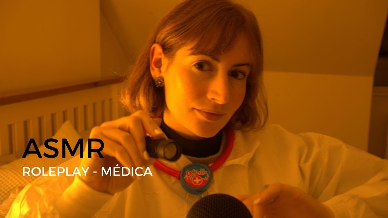 ASMR - Roleplay Médica - Check up anual | Solange Prata