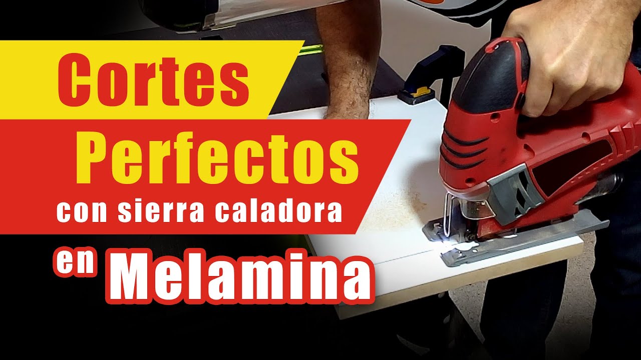 Starrett Dual Cut - C&oacute;mo cortar MELAMINA con CALADORA - Hojas de sierra caladora para melamina