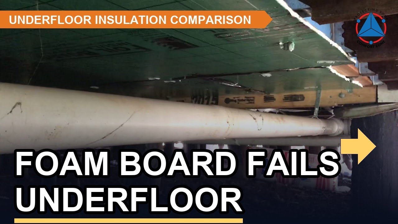 Foam Foil board insulation is a bad solution for insulating a floor or shed and here is why!