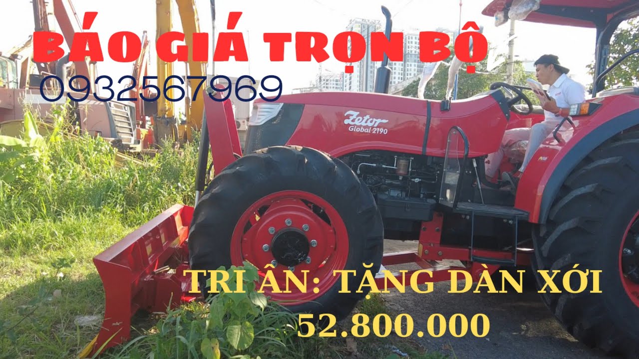 REVIEW VÀ BÁO GIÁ TRỌN BỘ ZETOR 2190 TRI ÂN CHO NGƯỜI MỚI ĐĂNG KÍ KÊNH 0932567969 #nămmáycày #ZETOR