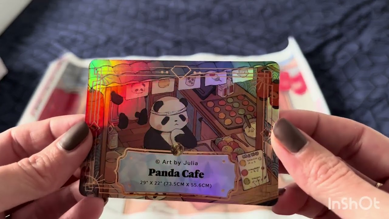 Unboxing black friday DAC #1 : Panda Café par Art by Julia 