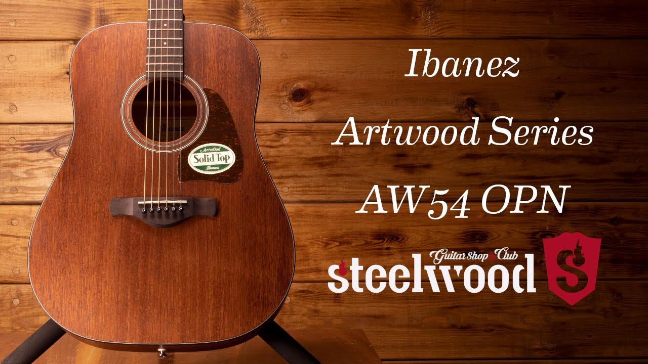 Una fiesta en tus oídos | Ibanez Artwood AW54 OPN