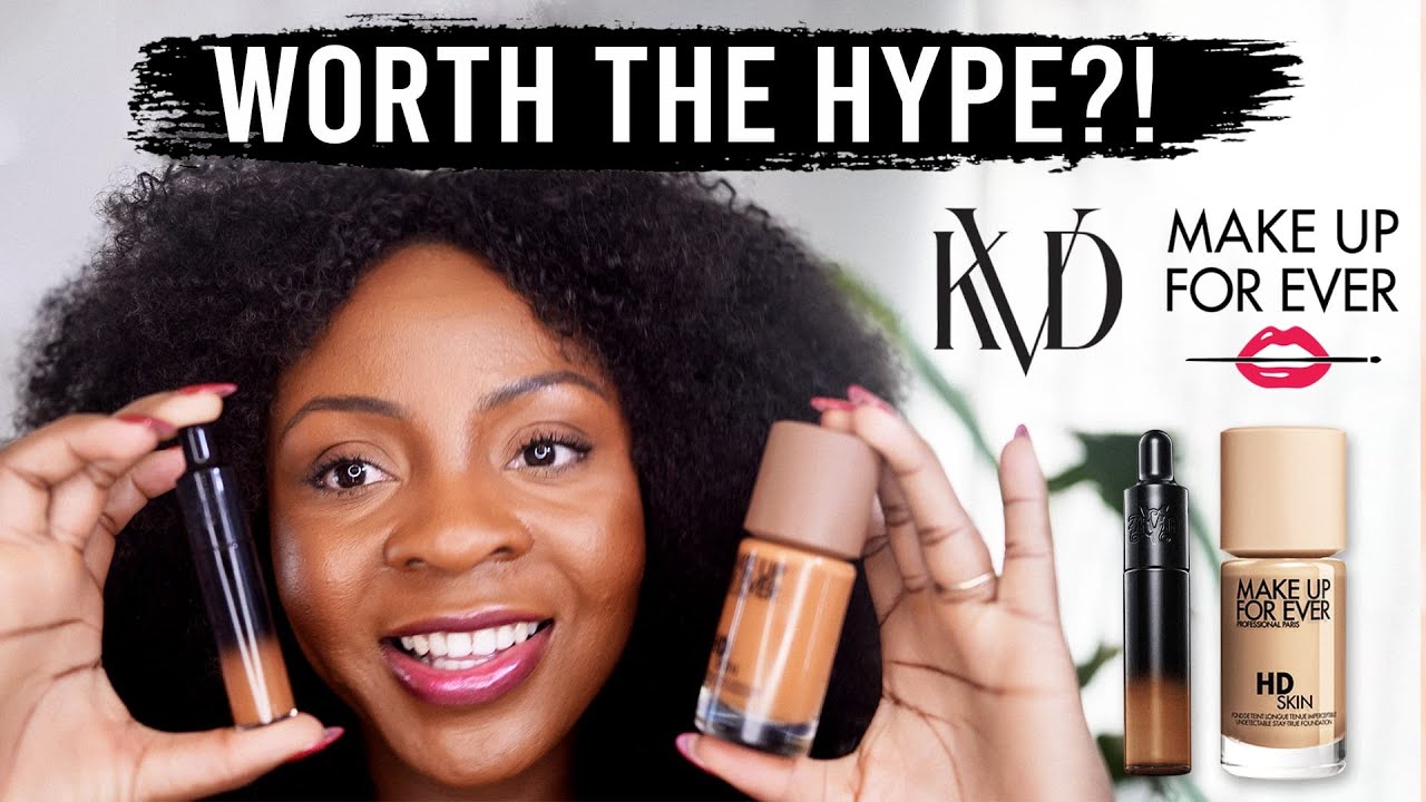 IS IT WORTH IT? Dark Oily Skin Review | MakeUp Forever Foundation HD Skin + KVD Concealer