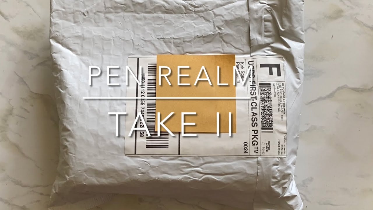 Pen Realm Unboxing- Needlepoint Nib