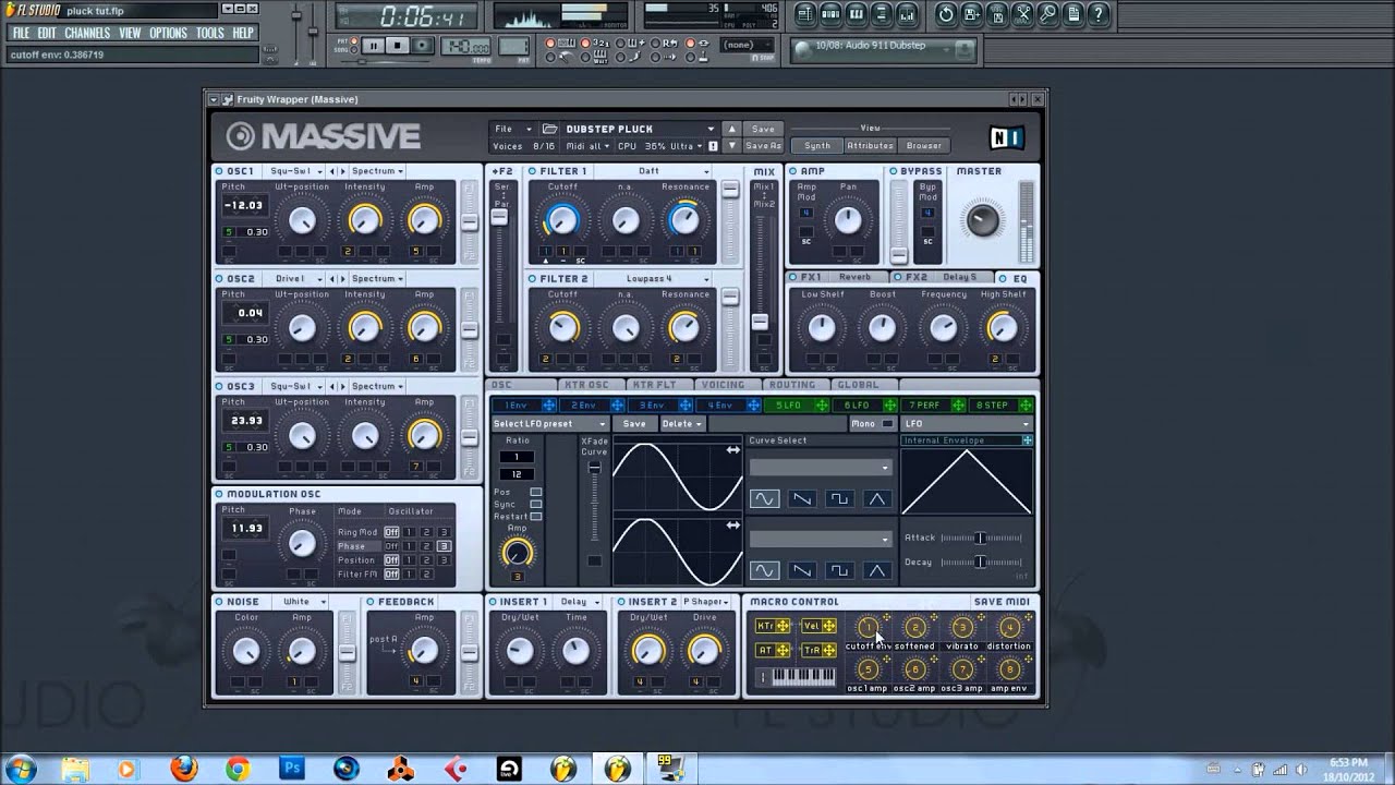 Dubstep Pluck Tutorial + Patch Download
