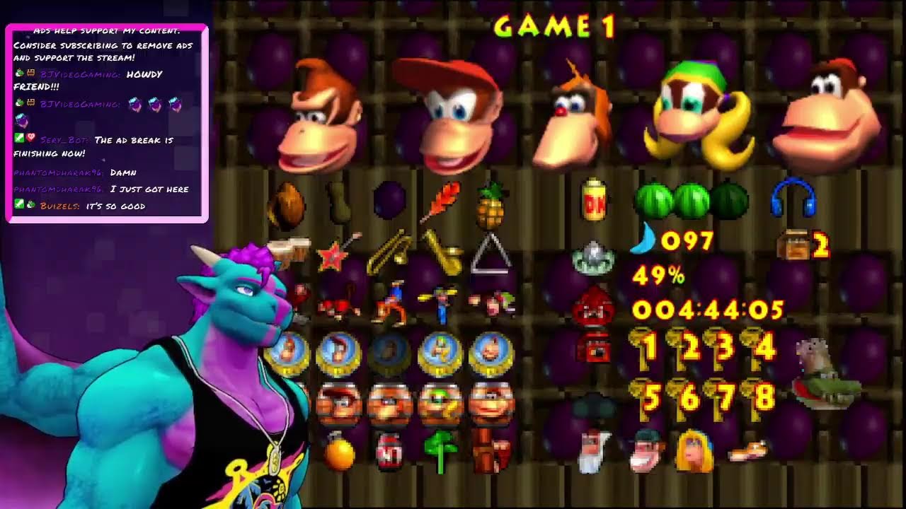 Donkey Kong 64 Randomizer, Seed by zackthemastodonranger2 [2]