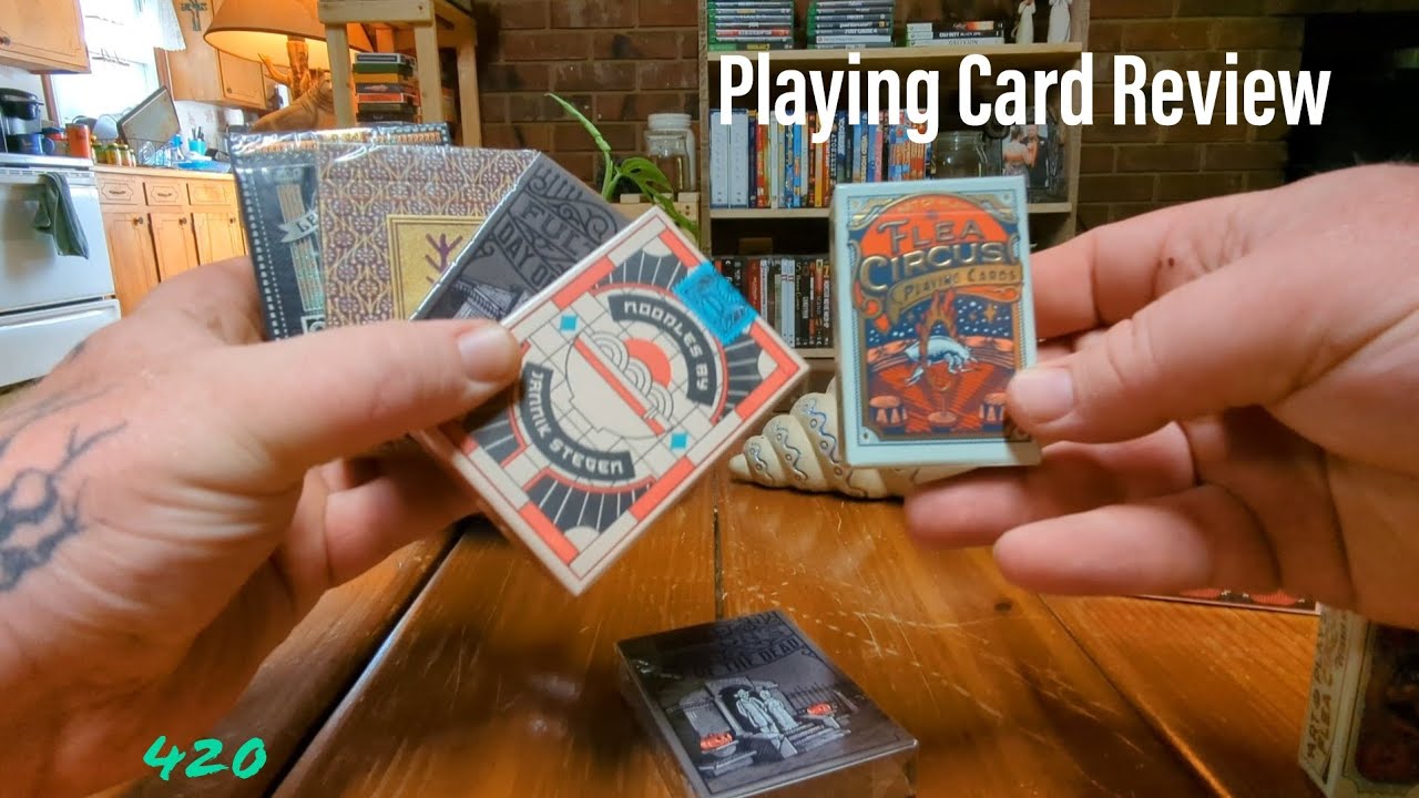 Playing Card Review from Art of Play, Ramen Heads, Flea Circus, Day of the Dead, Pagan