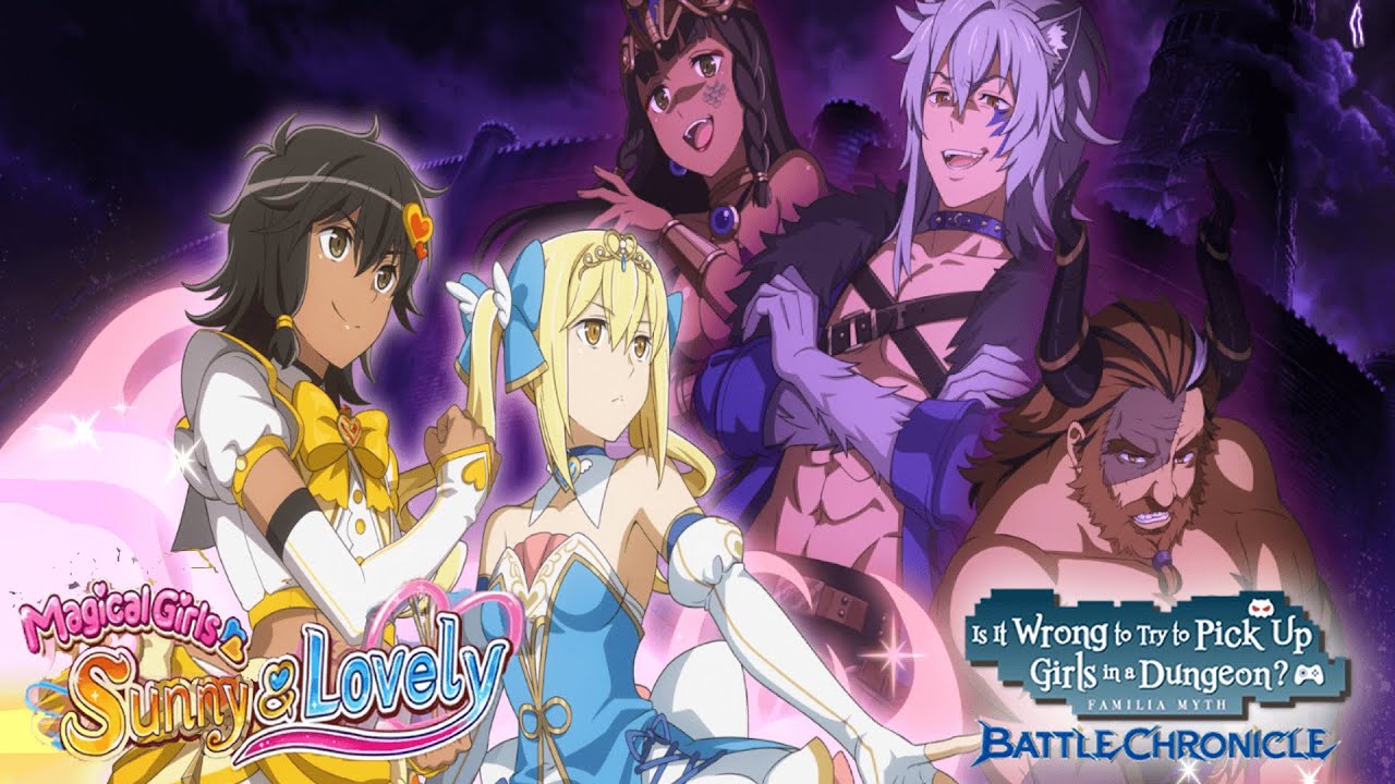 【ダンクロ】Magical Girls Sunny & Lovely Danmachi Battle Chronicle Event Story