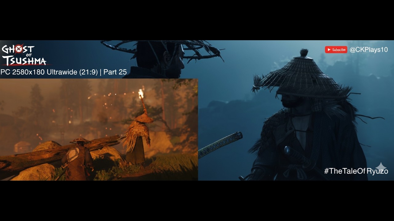 Ghost of Tsushima Gameplay | Part 25 “The Tale of Ryuzo” | 2580×1080 Ultrawide 21:9