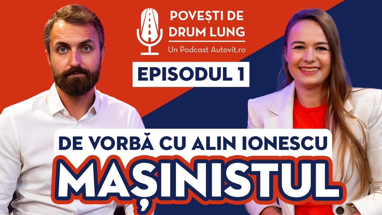Povești de drum lung cu Cristiana Oprea | Episodul #1 - Alin Ionescu (Mașinistul)