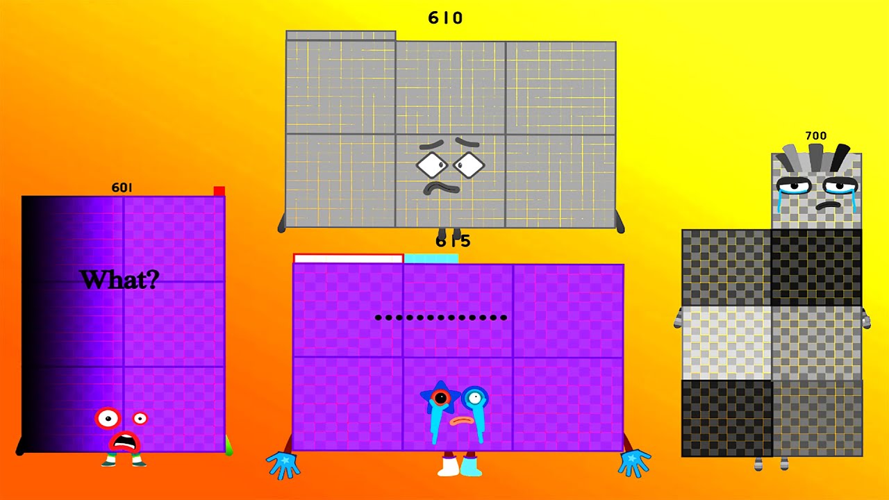 UncannyBlock Band Giga Different (601 to 700)