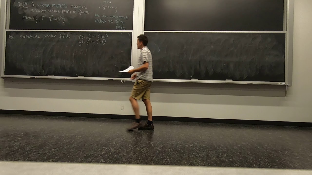 MAT 232: Constant vector fields