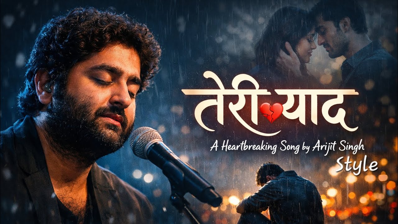 Teri Yaad 🥺 Arijit Singh Style | New Heartbreaking Song 🎵 