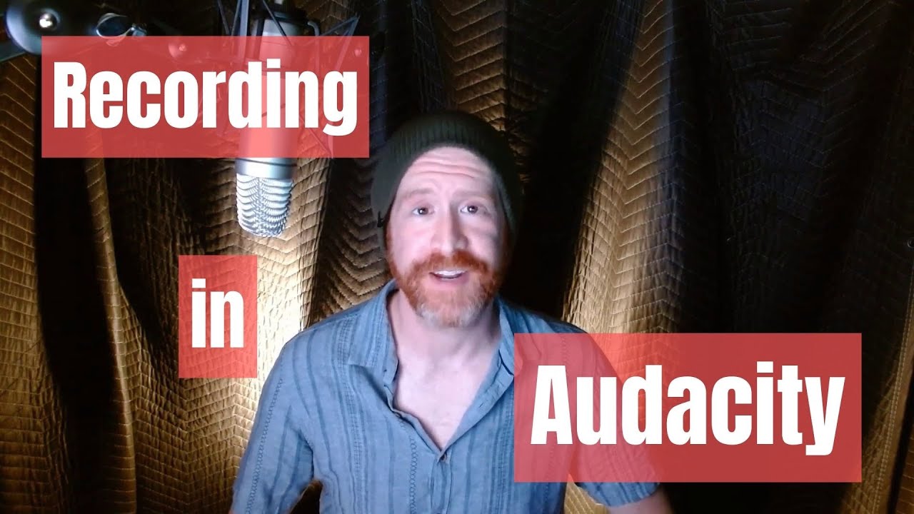Recording Voiceover in Audacity
