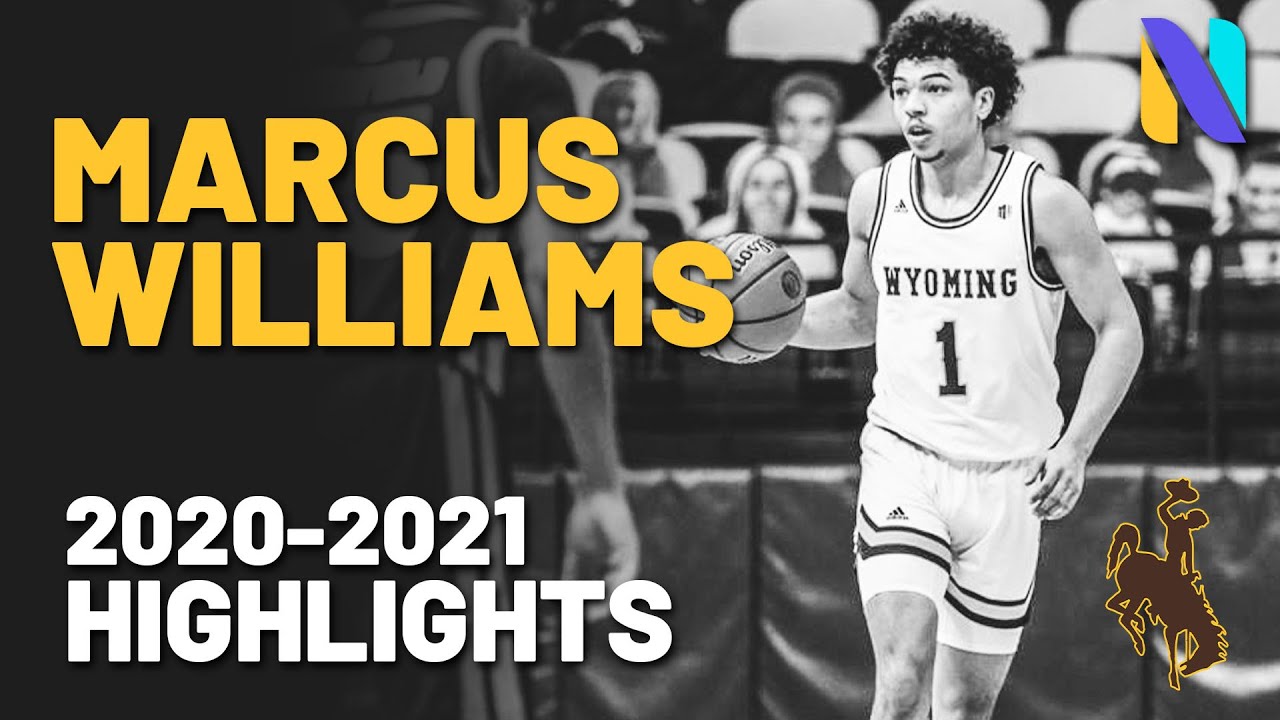 Marcus Williams Wyoming Cowboys MWC Freshman of the Year Highlights | 2020-21 Season