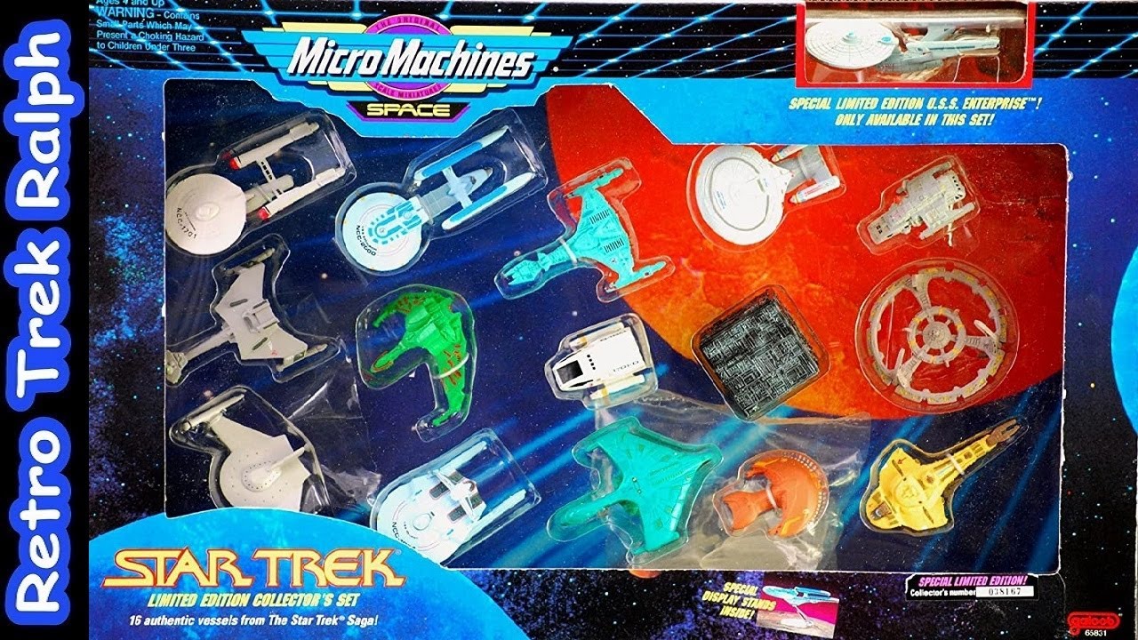 Star Trek Micro Machines Limited Edition Collector's Set 1 Unboxing