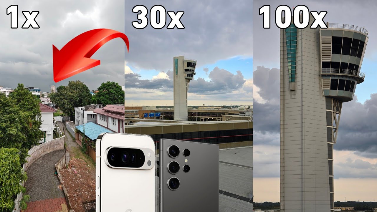 Google Pixel 9 Pro XL Vs Samsung S24 Ultra Zoom Test | Zoom Comparison