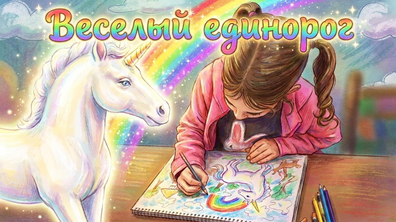 Веселый Единорог  Авторы Зубова Марина и Катя