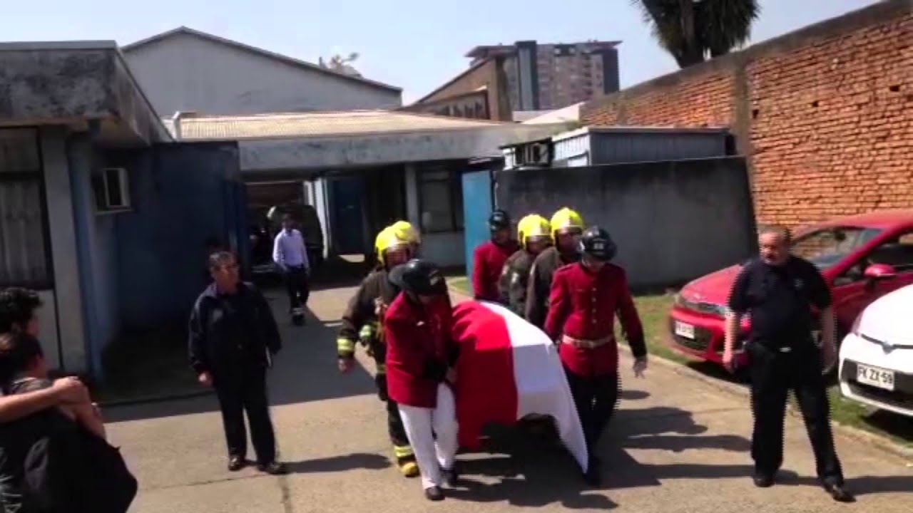Homenaje Martir Cuerpo de Bomberos de Temuco