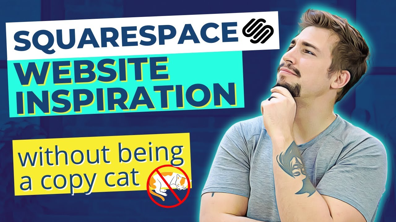 Squarespace Website Design Inspiration | How To Plan Out What You Want Without Copying