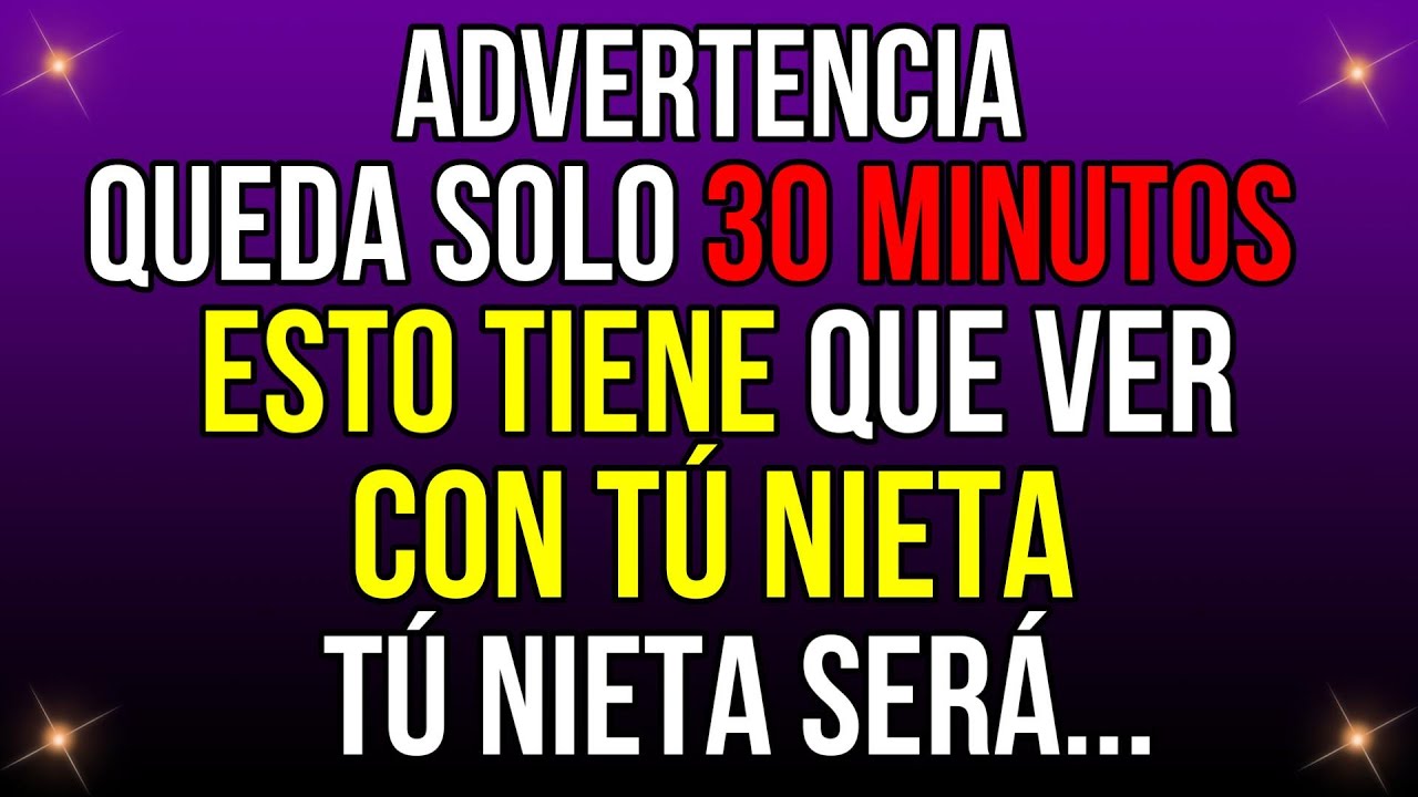 ADVERTENCIA: ALGO SUCEDERA CON TU NIETA EN LOS PROXIMOS MINUTOS… ¡PREPÁRATE!