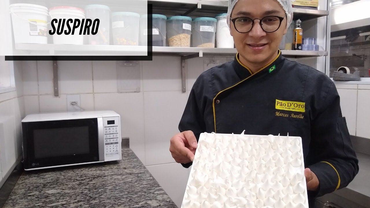 Receita F&aacute;cil de Suspiro | Chef Marcos Aur&eacute;lio