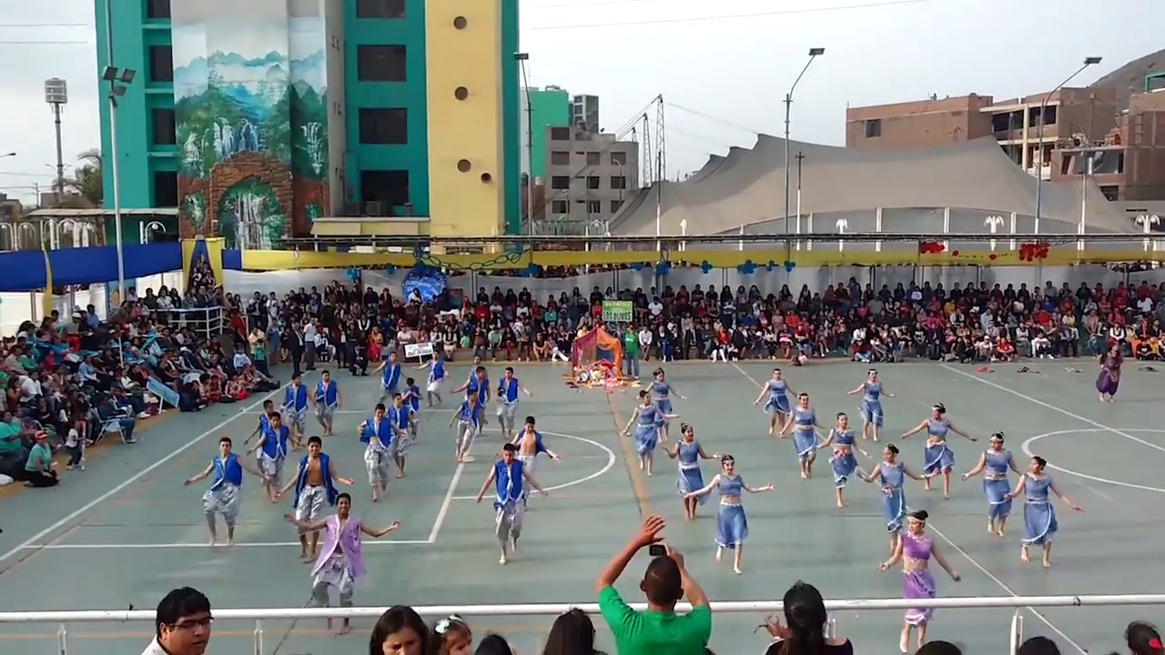 Baile Hindú Pop 3er año círculo Genes Los Olivos