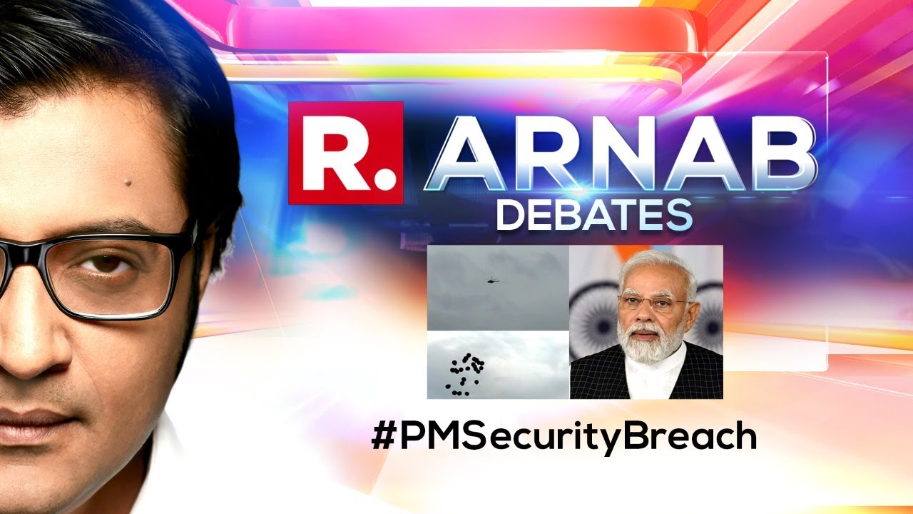 PM Modi's Security Compromised in Andhra Pradesh; Who's Responsible? | Debate With Arnab Goswami