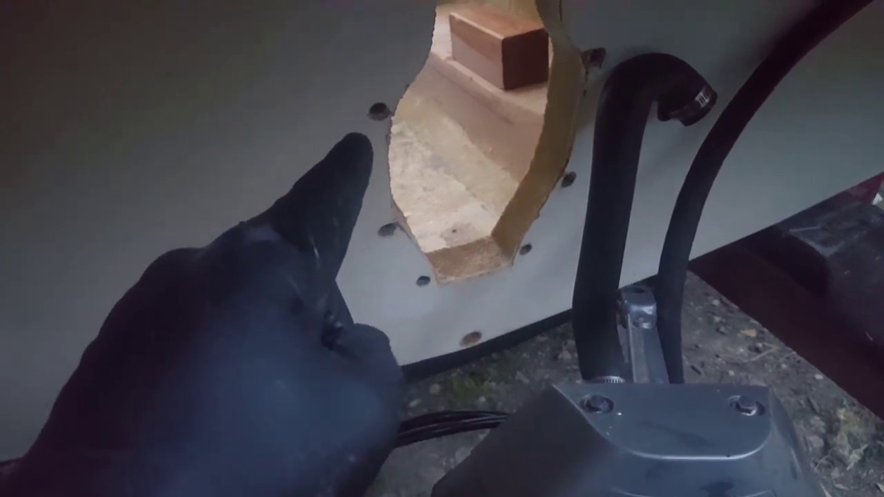 Boat Transom and Floor Rebuild - Volvo Penta Gimbal Housing Assembly (1 of 2) - Part 60