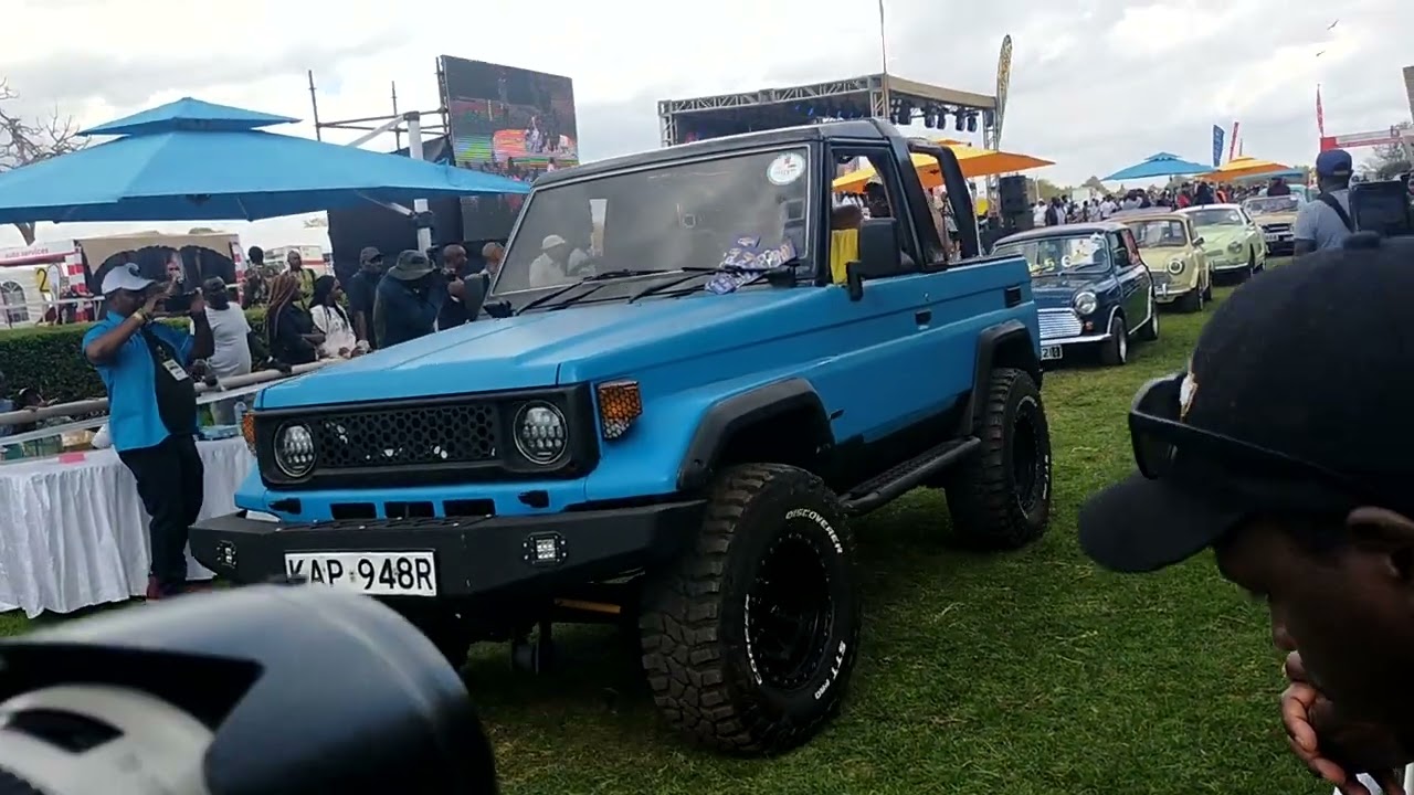 FULL PARADE OF CLASSIC CARS AT KENYA 2022 CONCOUR D'ELEGANCE
