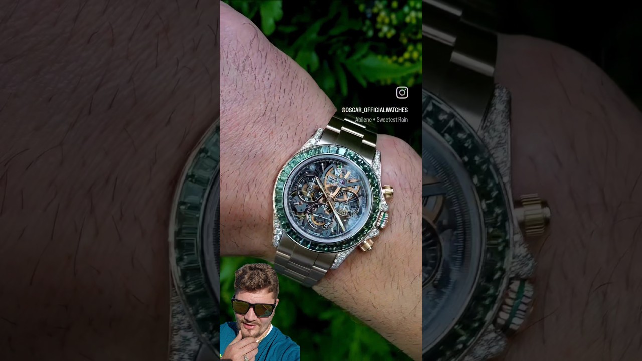 🔥 Скелетонизированный циферблат Rolex представлен официальными часами Oscar в Instagram! #rolex #...