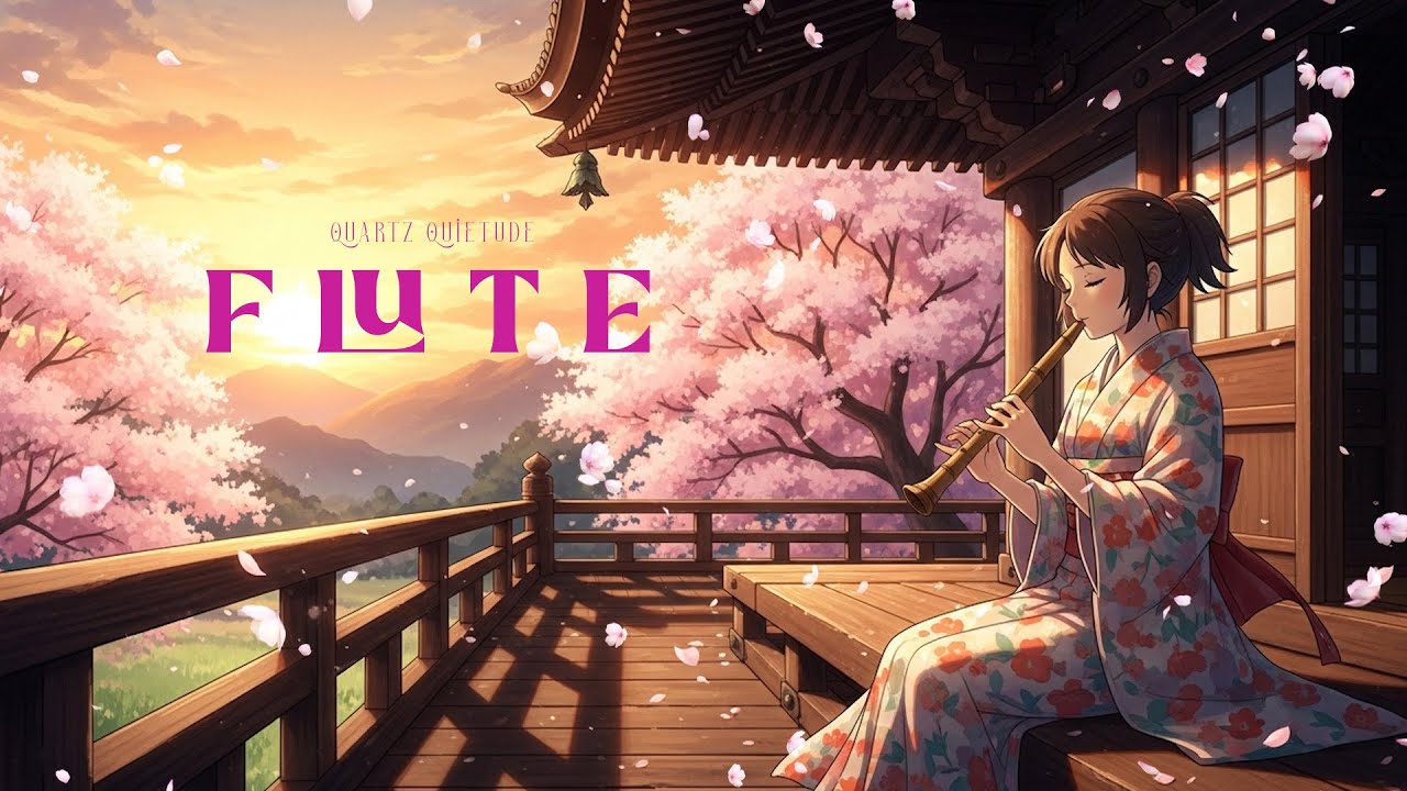 Traditional Japanese Music  Solo Shakuhachi Flute Deep Zen Meditation 🌸
