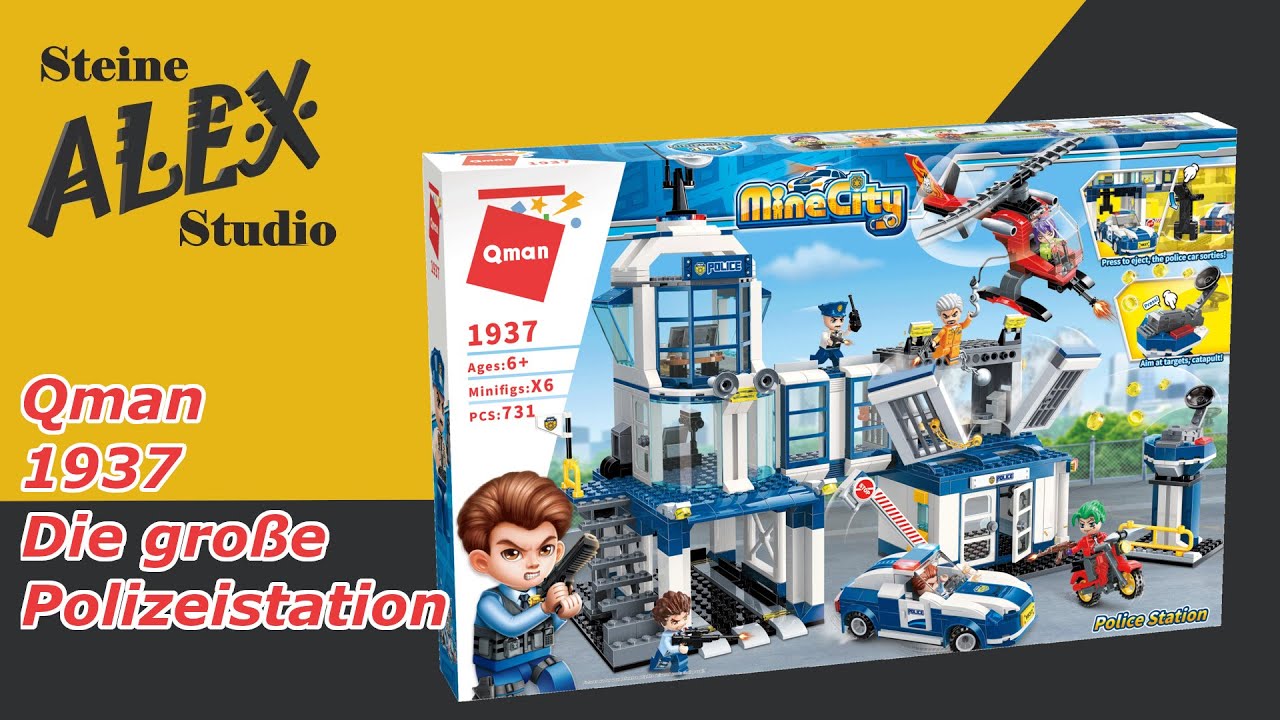 Qman 1937 die große Polizeistation. Bringt das Set Spielspaß oder ist es nur günstig!