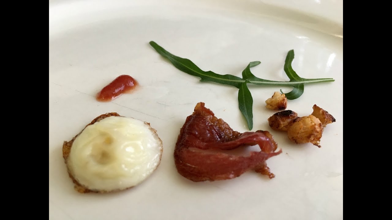 WORLD'S SMALLEST CHICKEN EGG IN WORLD'S SMALLEST BREAKFAST RECIPE
