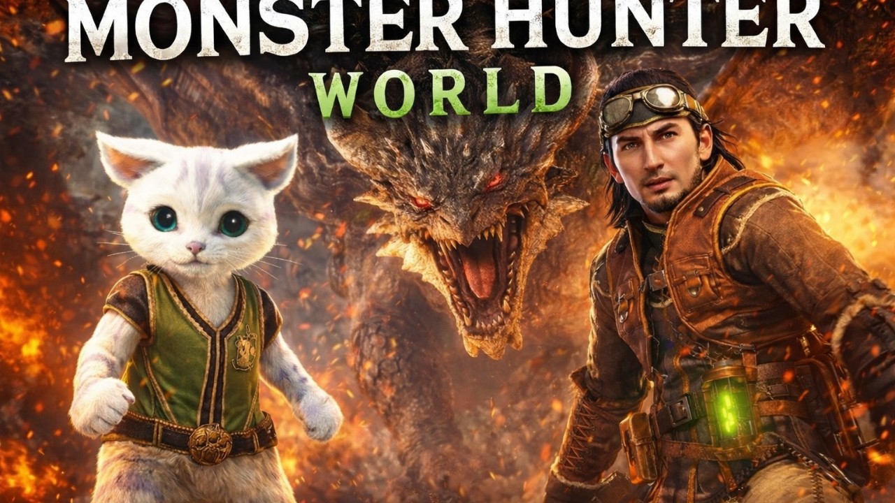 First Time Playing Monster Hunter World — I Was NOT Ready -- EP.1