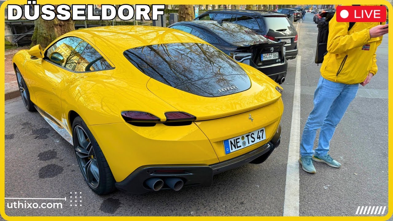 Düsseldorf Carspotting SAMSTAG 2025 Königsallee VLOG alle interessanten Autos auf der Kö & Nähe