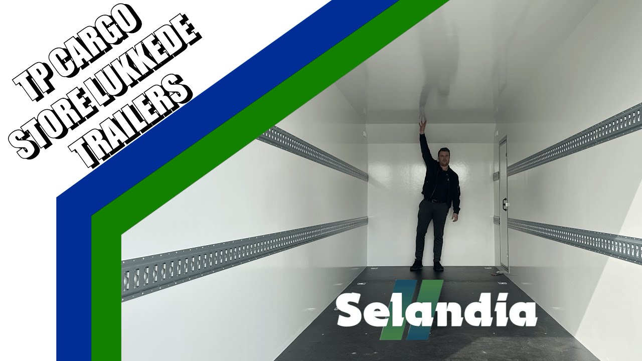 TP Cargo - Stærk lukket trailer fra Selandia Trailers