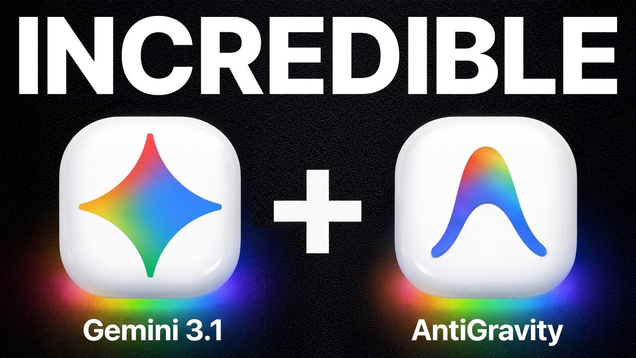 Antigravity + Gemini 3.1 is INSANE (FREE!)