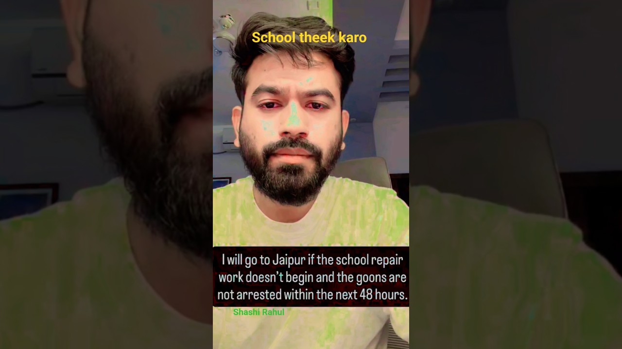 school theek karo #Abhijit Dipke #viral #gen z #education #protest #students #new #ranka #trending
