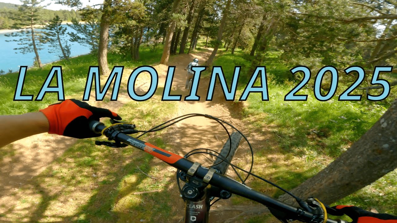 La Molina bikepark 2025 Pista Azul