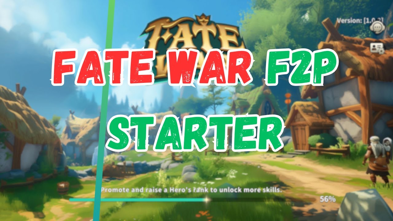 F2P BEGINNERS STARTER GUIDE Fate War (2.3M POWER IN 2 DAYS AS F2P)