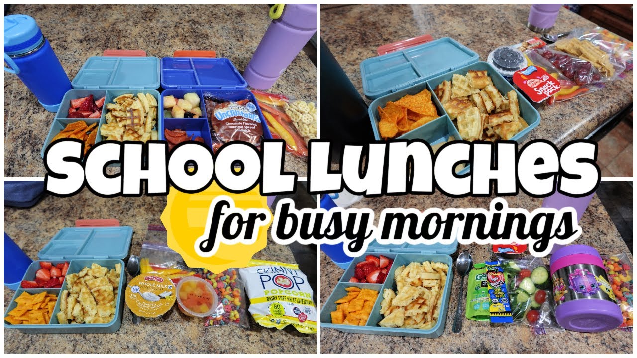 School Lunches for Busy Mornings | Picky Eater Approved!