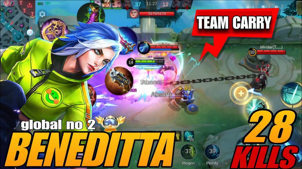benedetta exp carry gameplay last gooooo......