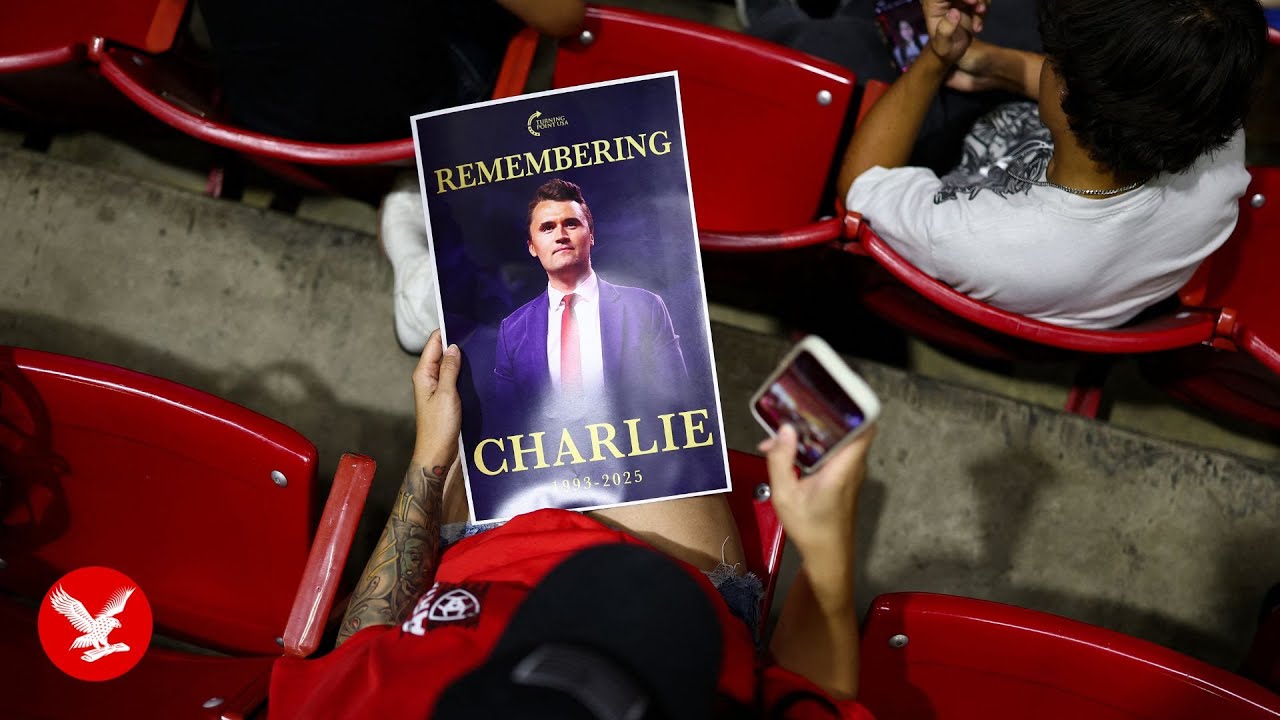 Live: Thousands gather at Arizona State Vigil to honour Charlie Kirk