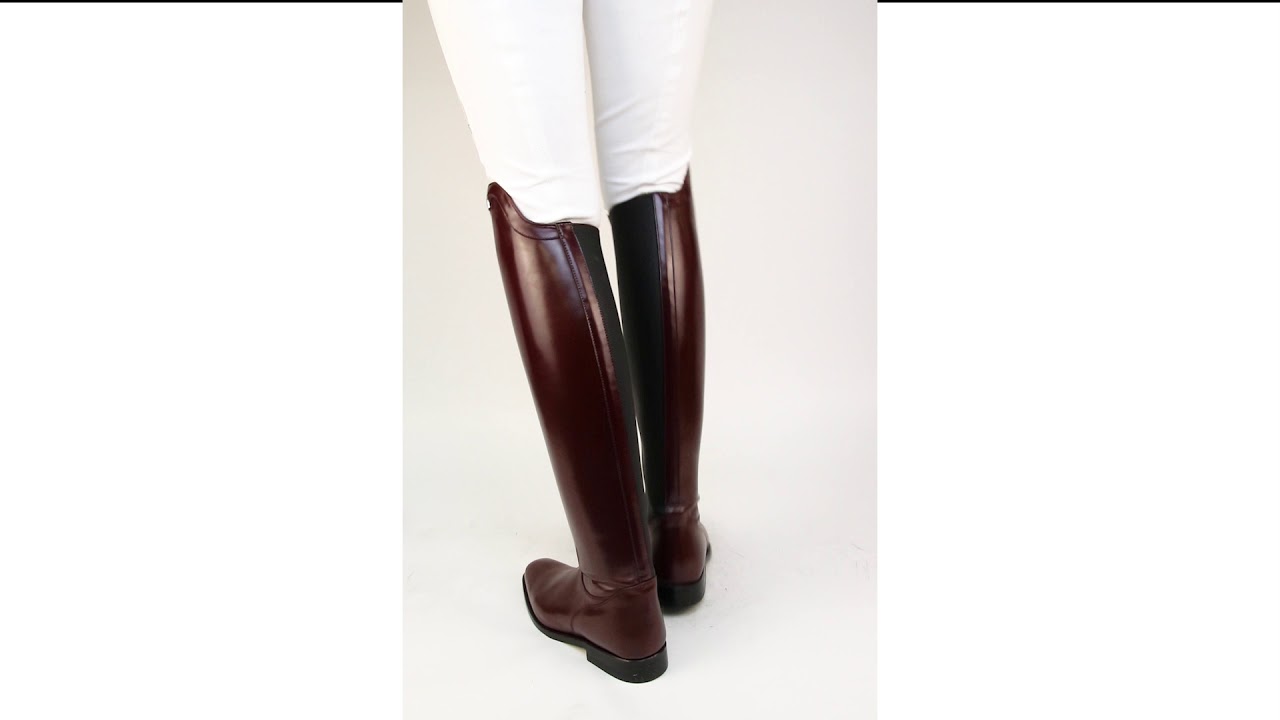 Cavallo Reitstiefel Nobilis Lux (Farbe oxblood) als 180&deg; Ansicht