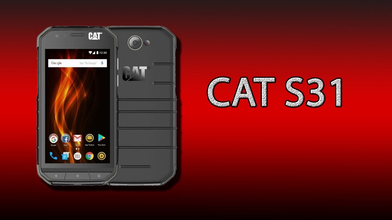 CAT S31 - очень надёжный фирменный защищённый смартфон!