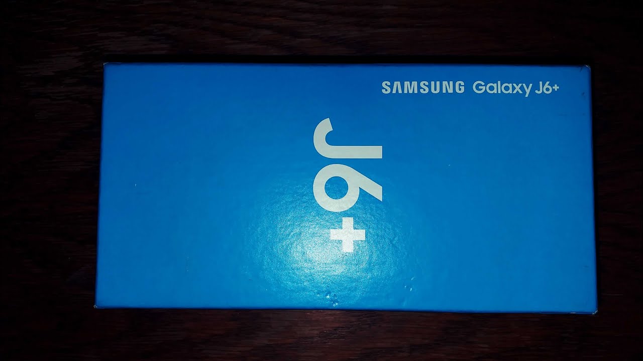SAMSUNG Galaxy J6 Plus UNBOXING
