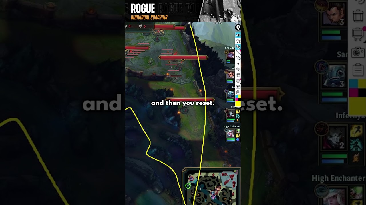 This 'script' idea for junglers makes ganking more effecient.  #leaguecoach  #leaguetips