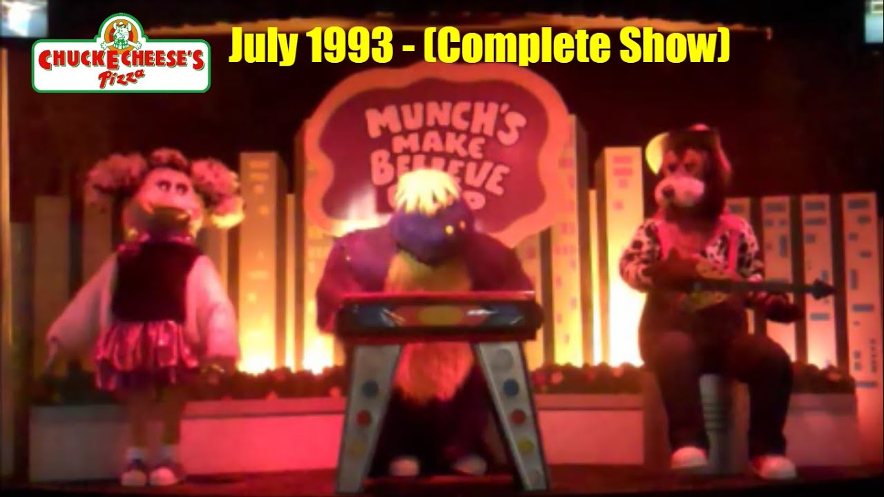 Chuck E. Cheese - July 1993 (Complete Show)