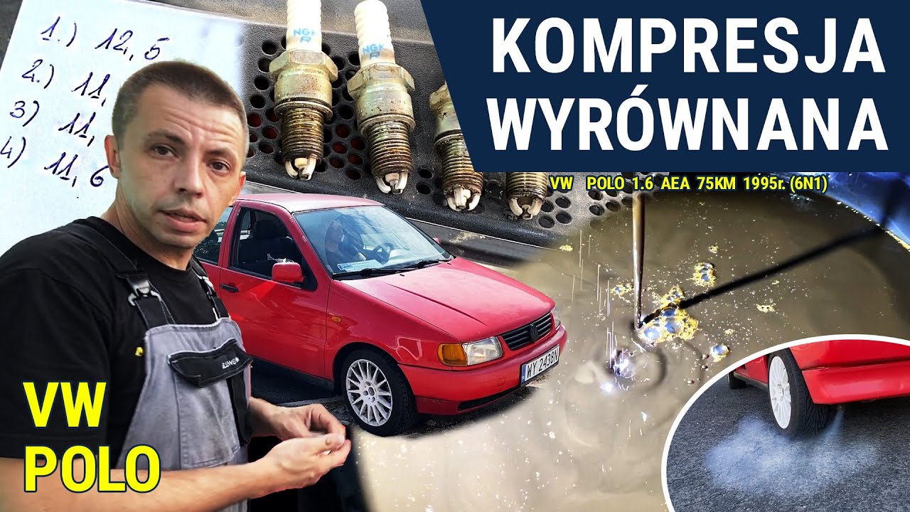 Płukanka silnika TEST na VOLKSWAGEN Polo 3 usuwa dymienie!